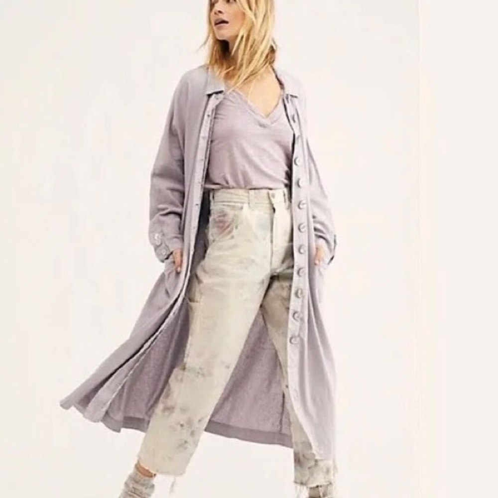 NWT Free People Duster coat - Picture 9 of 16